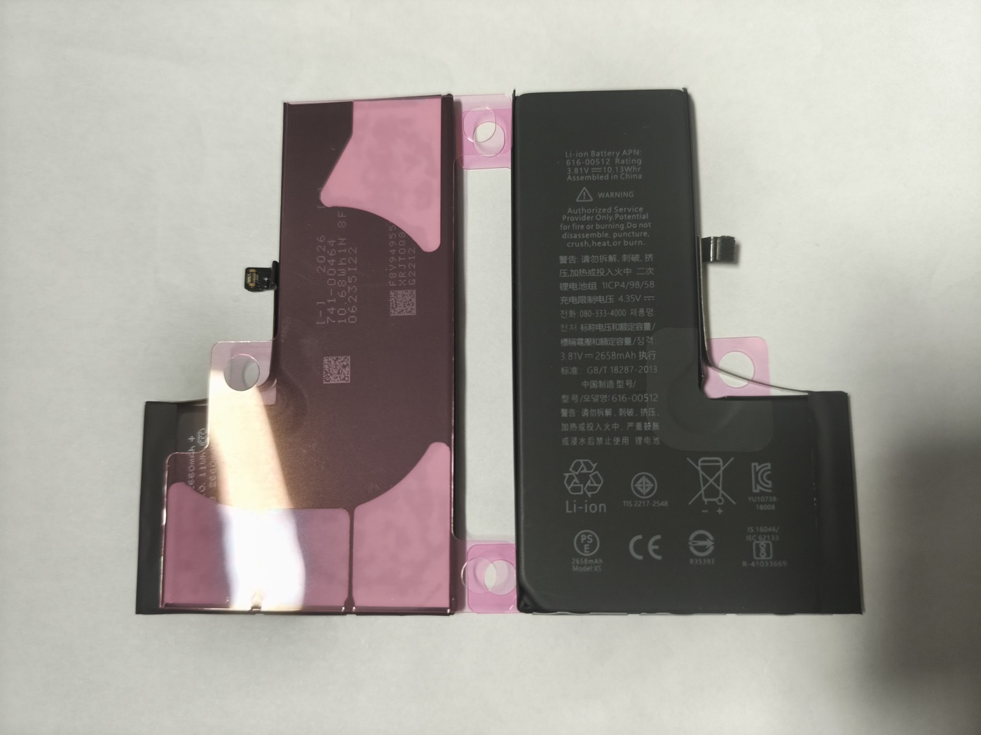 iPhone XS OEM Material battery wholesale product photo
