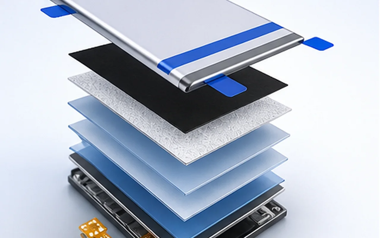 Samsung compatible battery structure image for DAKOLAS wholesale sourcing